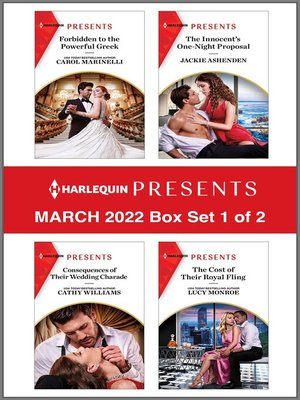 cover image of Harlequin Presents: March 2022, Box Set 1 of 2
